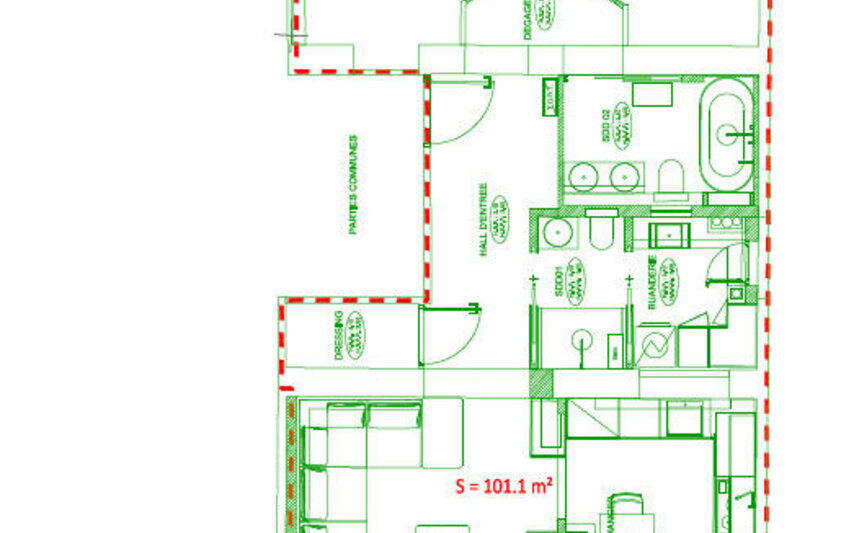 22 rue de millo 2eme 