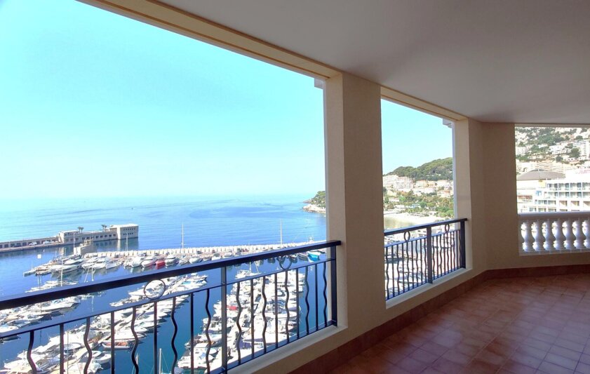 loggia sejour chambre master vue